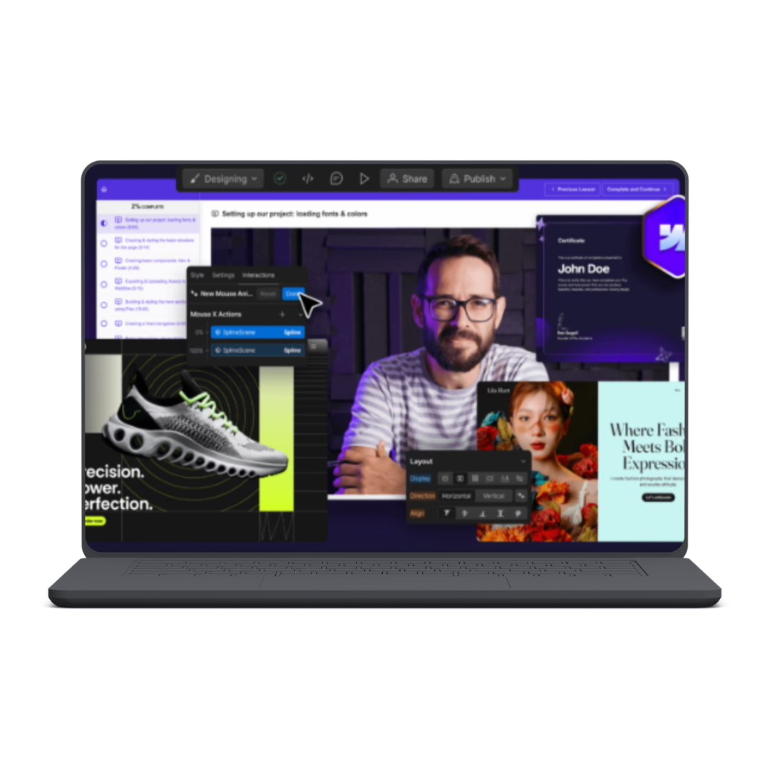 Ran Segall – Webflow Masterclass 5.1 Pro